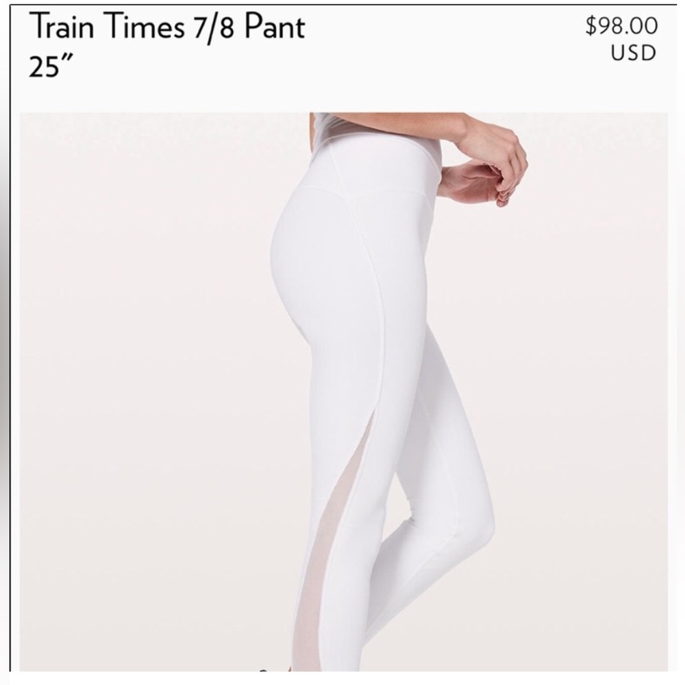 Lululemon Train Times High Rise 25”